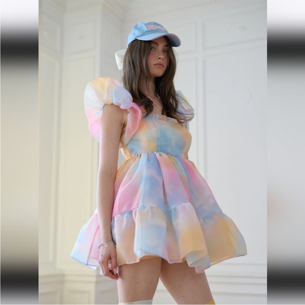 Selkie Dopamine Lawn Party dress (Small) - Picture 1 of 10